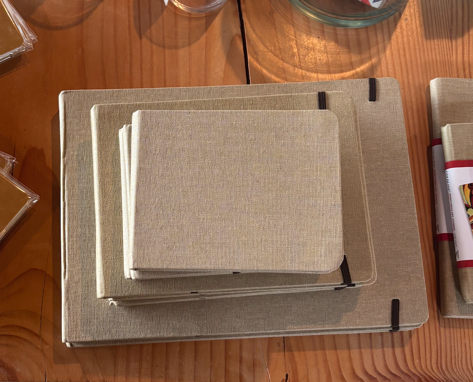 Canvas Covered Art Sketchbook Small 4.25"x6"