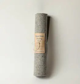Goods That Matter Wool Eco Dish Drying Mat - Gives to Wetland Restoration