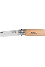 Opinel Stainless Steel Folding Pocket Knife - No. 8