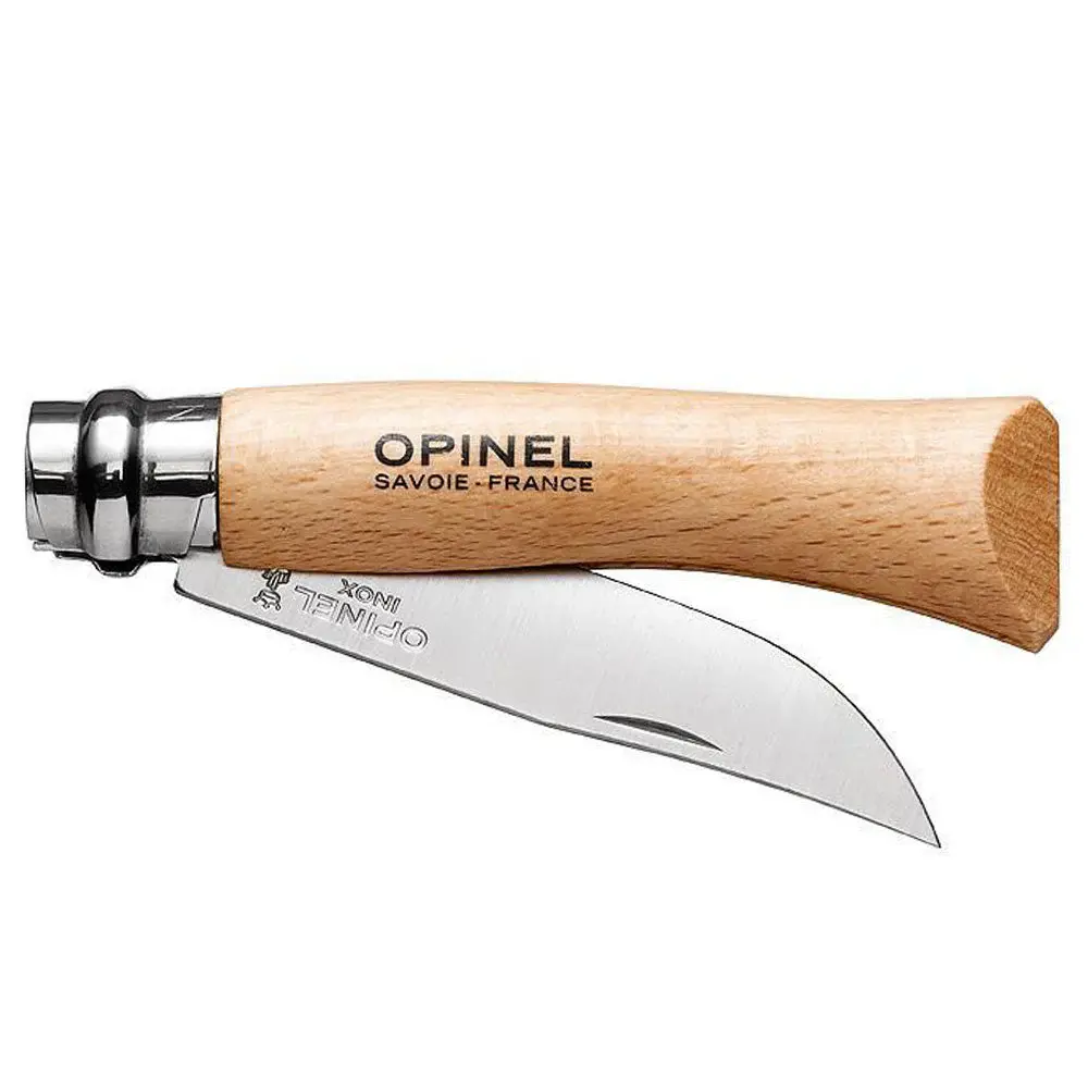 Opinel Stainless Steel Folding Pocket Knife - No. 7