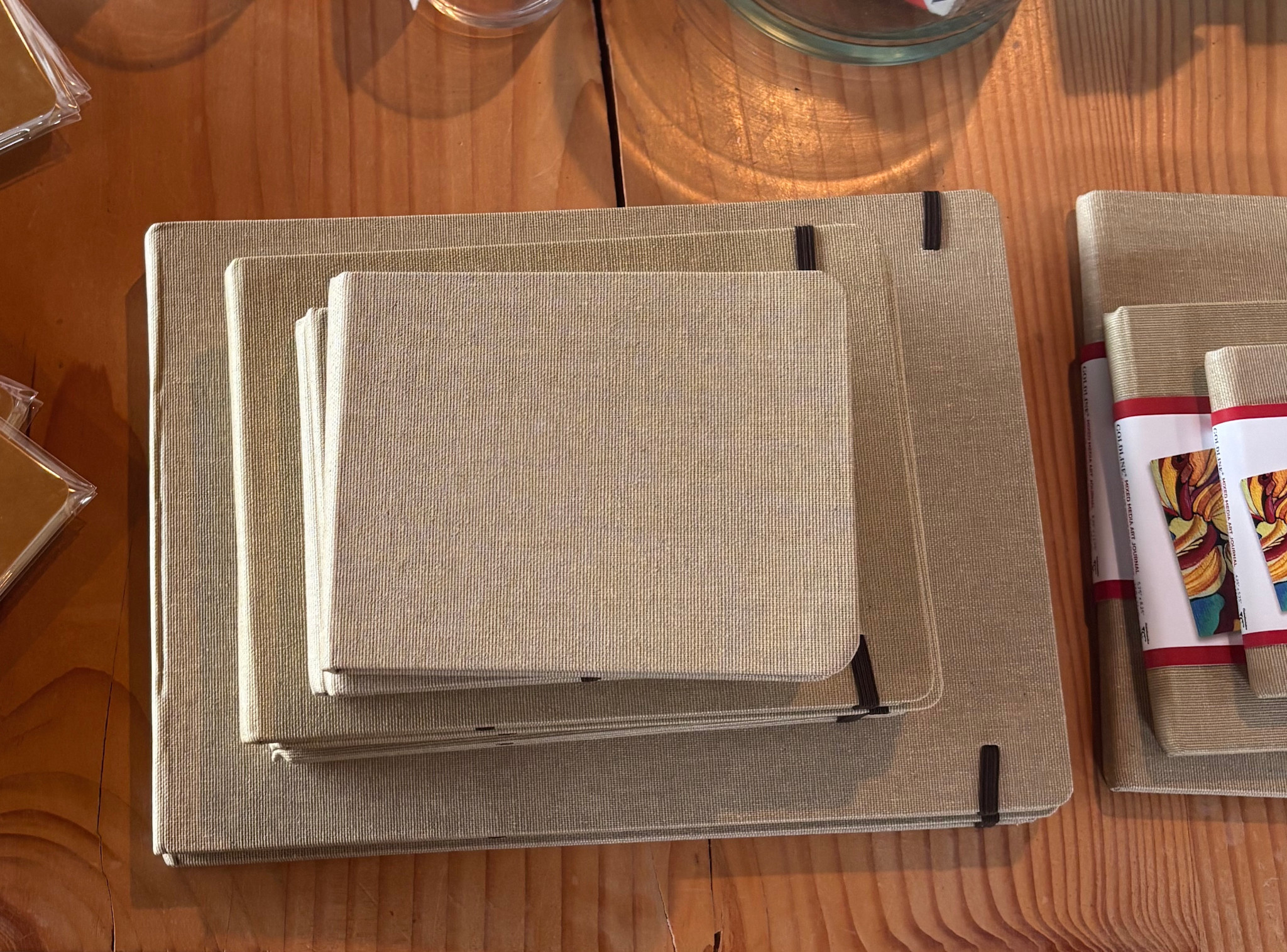 Canvas Covered Art Sketchbook Medium 6"x8.25"