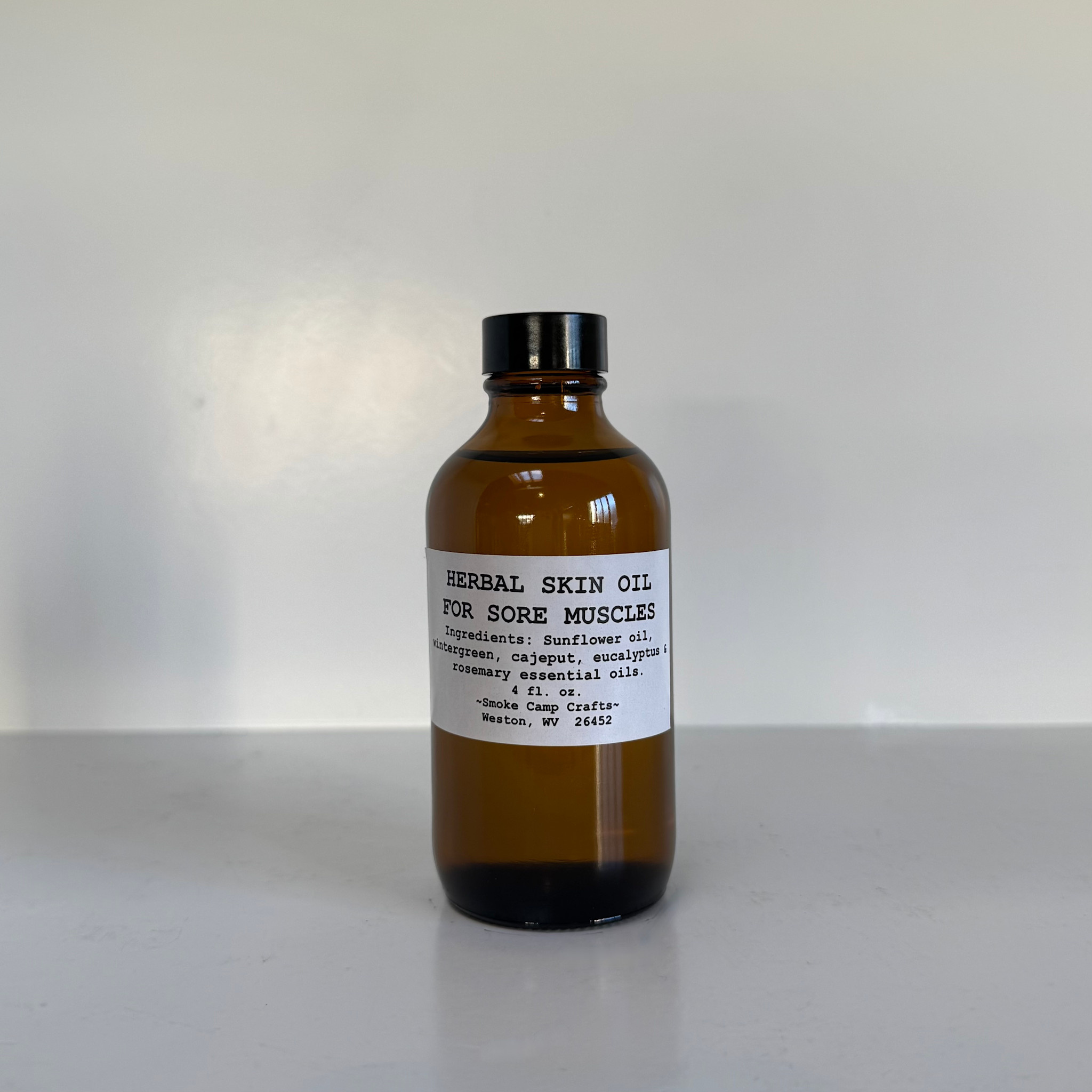Smoke Camp Crafts Smoke Camp Botanical Body Oil-Sore Muscle Blend 4oz