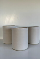 Ritual Ceramics Studio Ritual Matte White Vase or Cup 3.5"