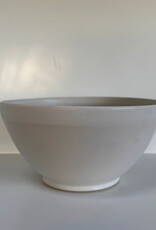 Ritual Ceramics Studio Ritual Matte White Serving or Noodle Bowl 8"