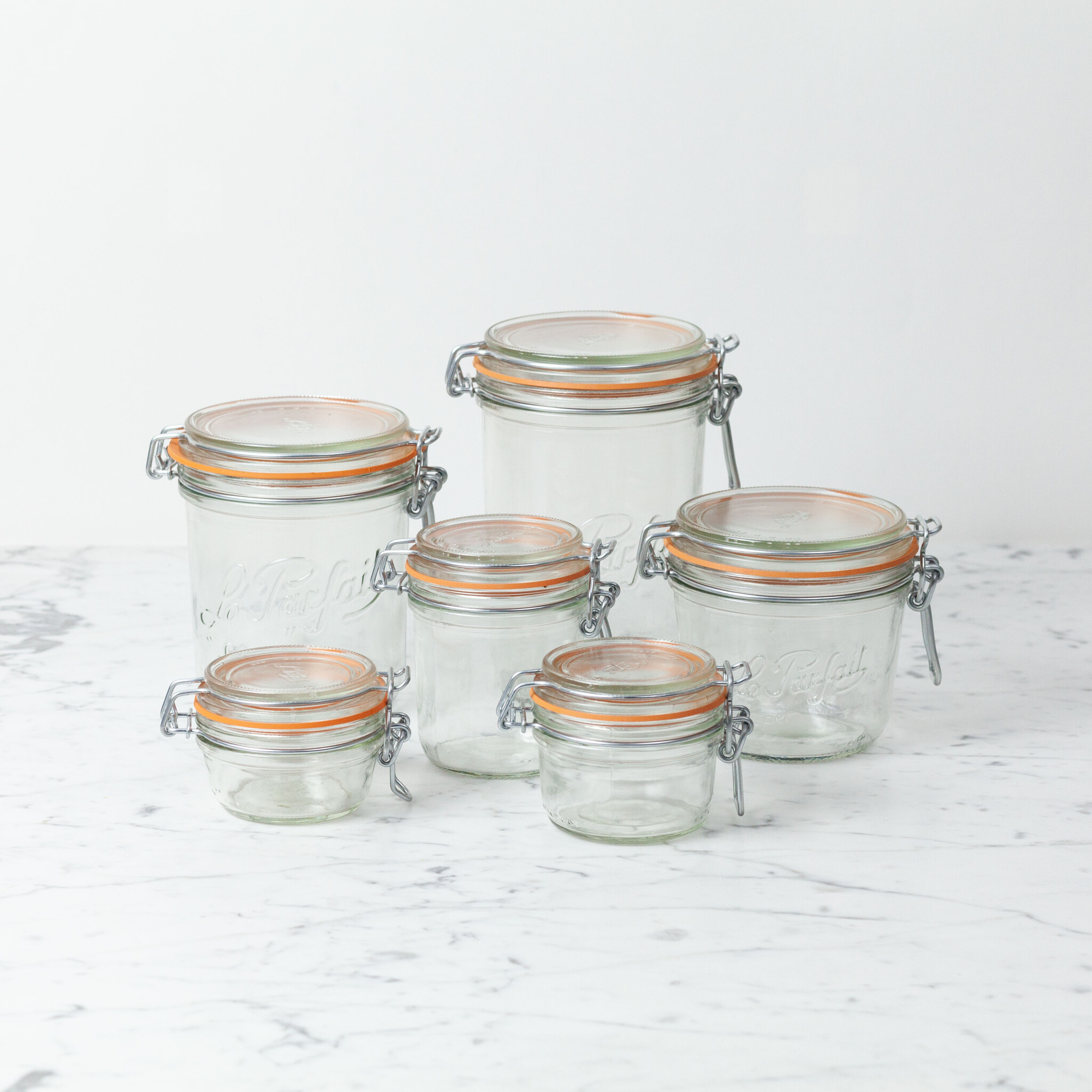 Le Parfait Flip Top Glass Preserving Jar 350ml -12.5oz