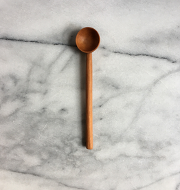 Hand Carved Olivewood Sugar Spoon - 5.5"