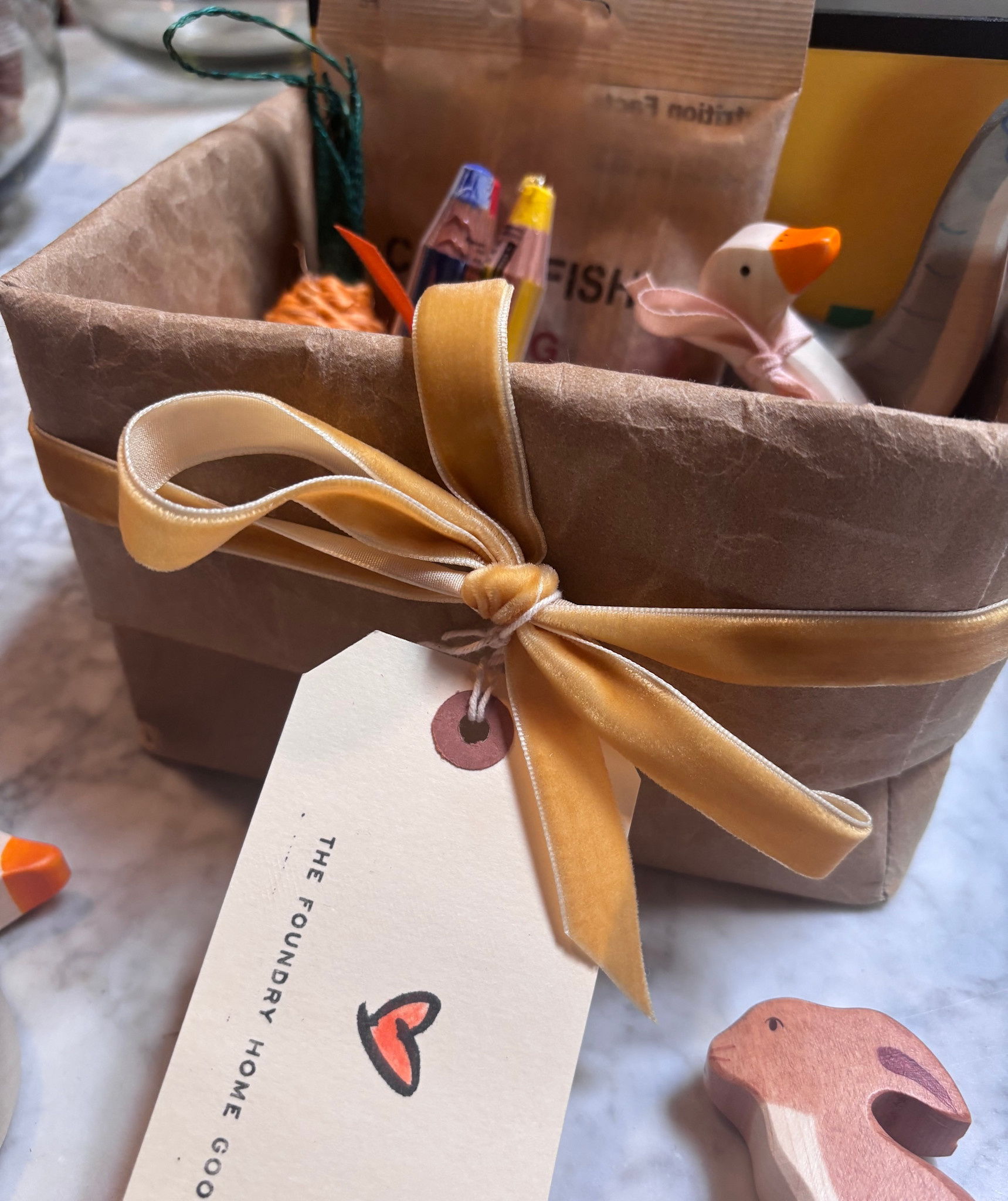 Add Gift Wrapping!  Fancy + Extra Sweet