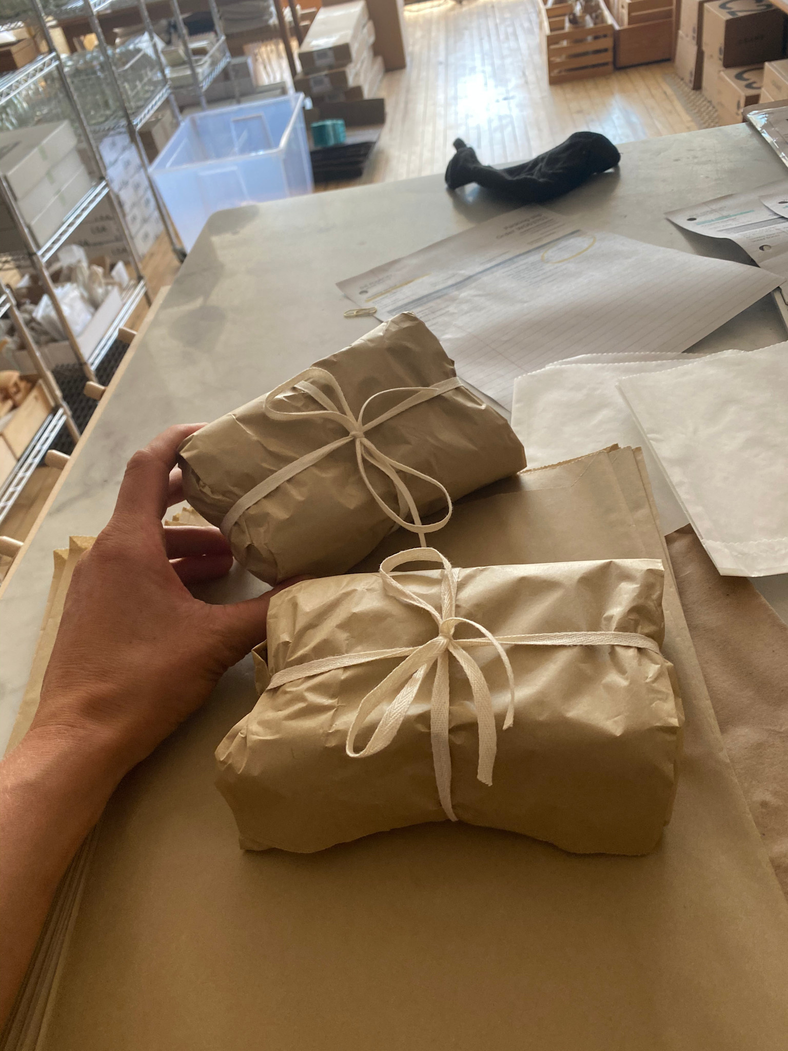 The Foundry Home Goods Add Gift Wrapping!  -Sweet and Simple