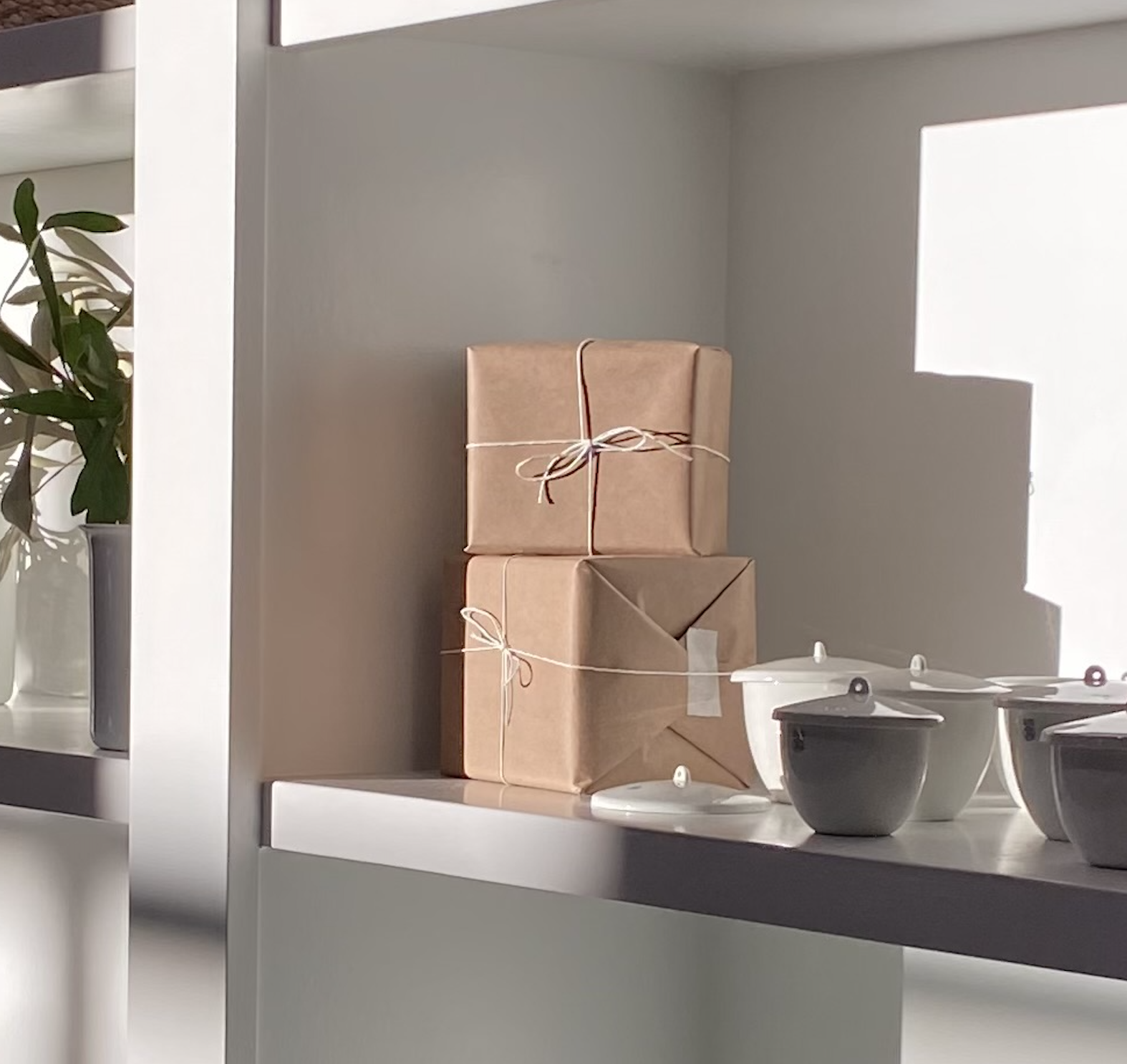 The Foundry Home Goods Add Gift Wrapping!  Fancy + Extra Sweet