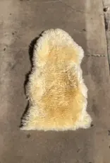 Natural White Rustic Sheepskin
