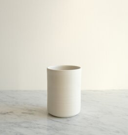 Ritual Matte White Vase or Cup 3.5"