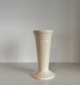 Bauer Classic Ringware Trumpet Bud Vase Gloss White - 6"