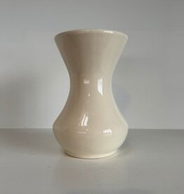 Fred Johnson Gloss White Small Vase #214 - 6in