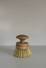 Fodory Mushroom Style Grip Wood and Sisal Dish Brush - 3in