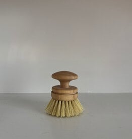 Fodory Mushroom Style Grip Wood and Sisal Dish Brush - 3in