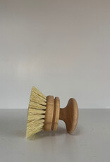 Mushroom Style Grip Wood and Sisal Dish Brush - 3in