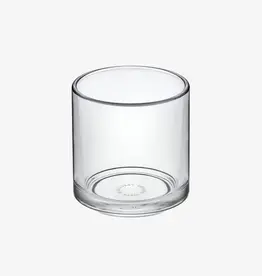 Hasami Hasami Clear Glass with Ash Wood Round Tray with Tight Seal - 3.3/8"' x 1.1/4''