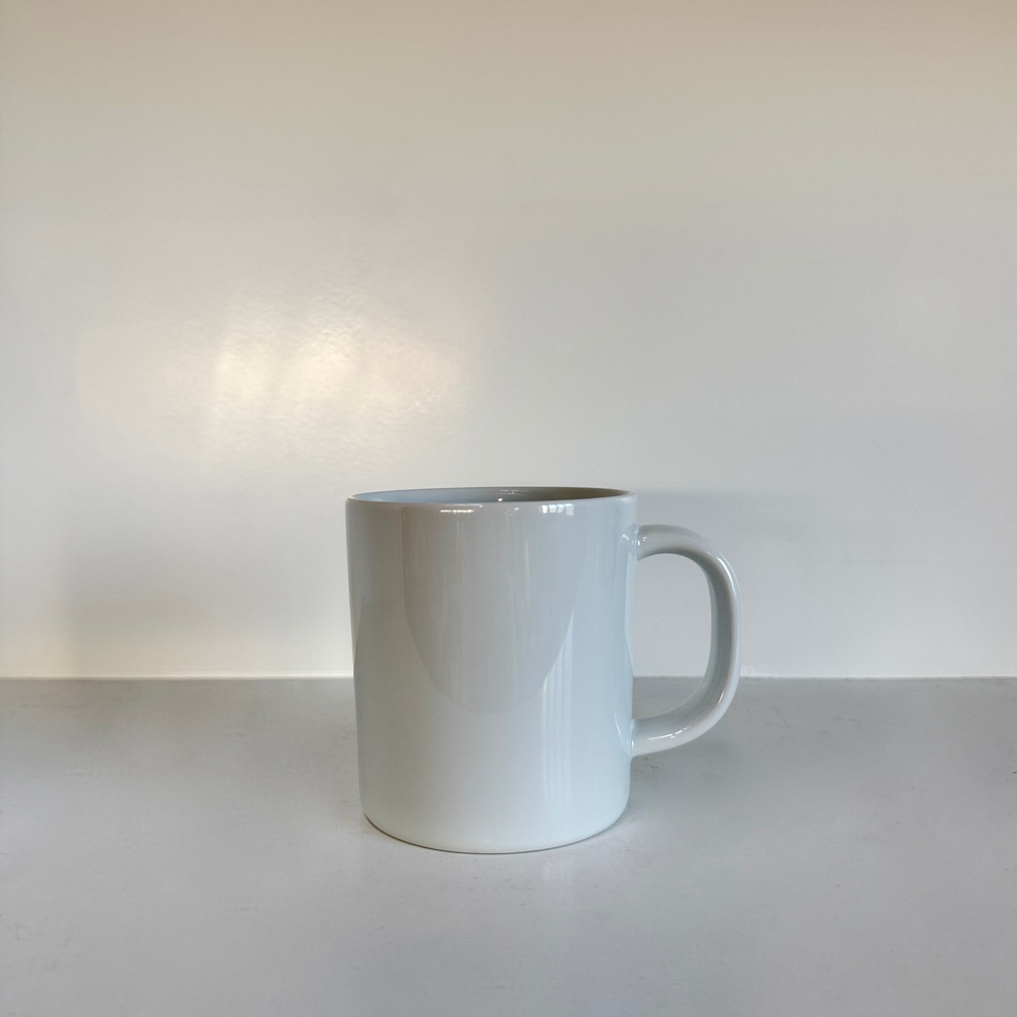 Common Everyday White Porcelain Mug - 10oz