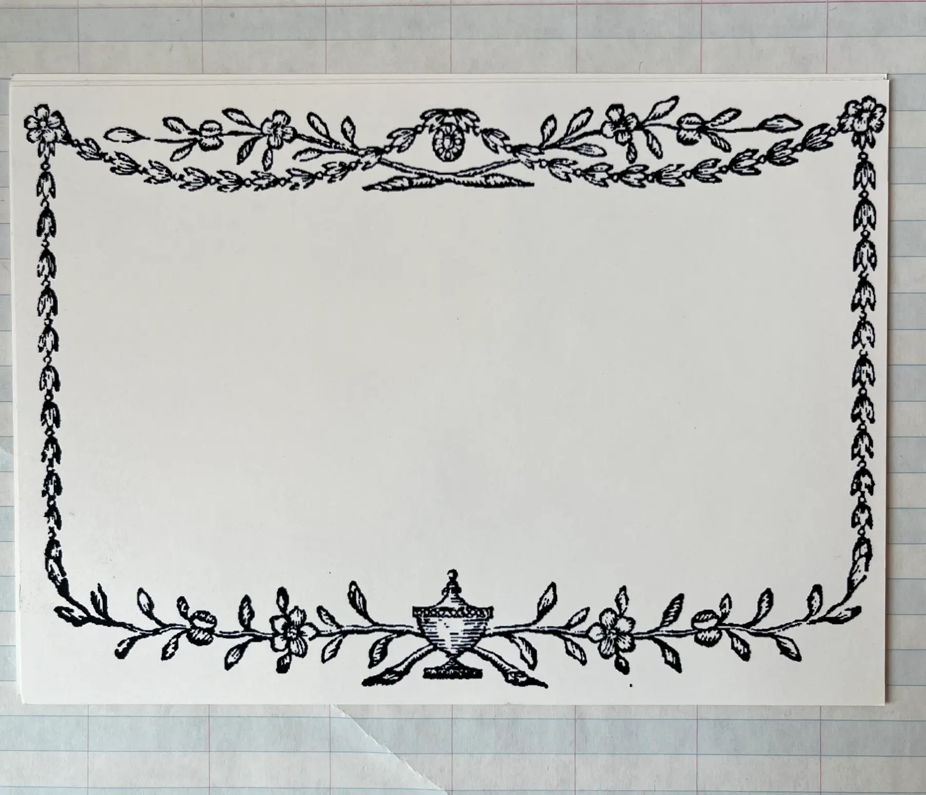 Parcel Press Printers Specimen Frame Cards - Set of 8