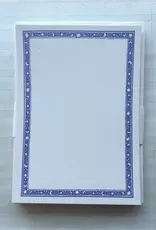 Parcel Parcel Press Blue Star Banner Stationery - Set of 8