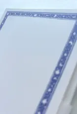 Parcel Press Blue Star Banner Stationery - Set of 8