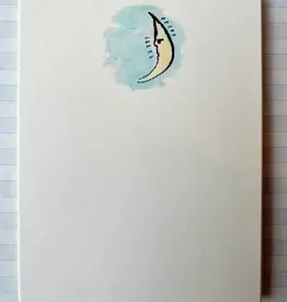 Parcel Parcel Press Watercolor Crescent Moon Stationery - Set of 8