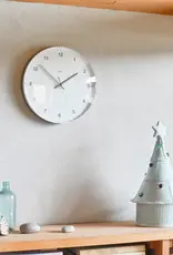 Lemnos Clocks Lemnos White Biome Clock - 12.6"