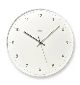 Lemnos Clocks Lemnos White Biome Clock - 12.6"