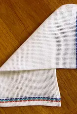 Traditional Open Weave Linen Dish Towel - 15"
