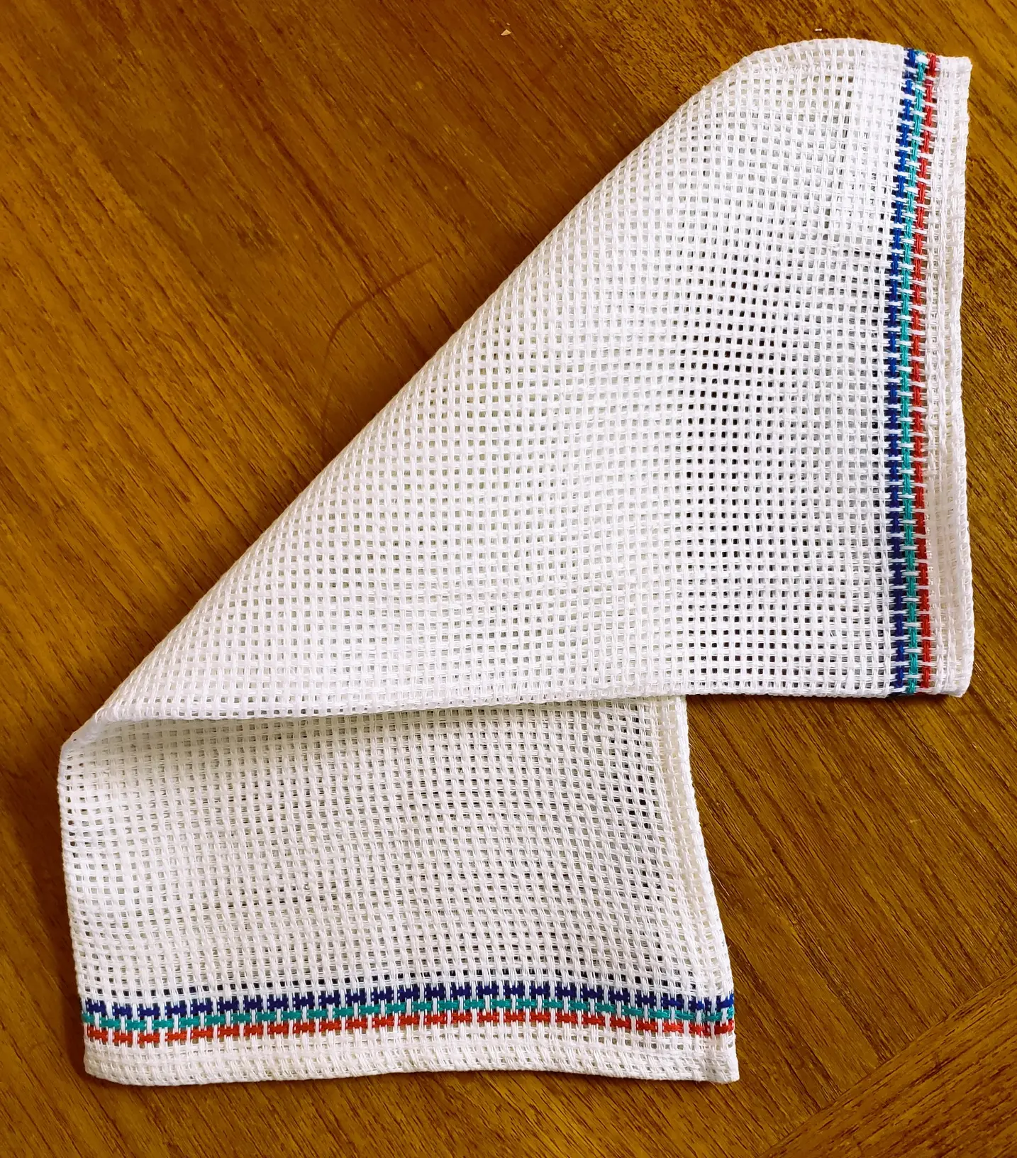Ulster Linen Traditional Open Weave Linen Dish Towel - 15"