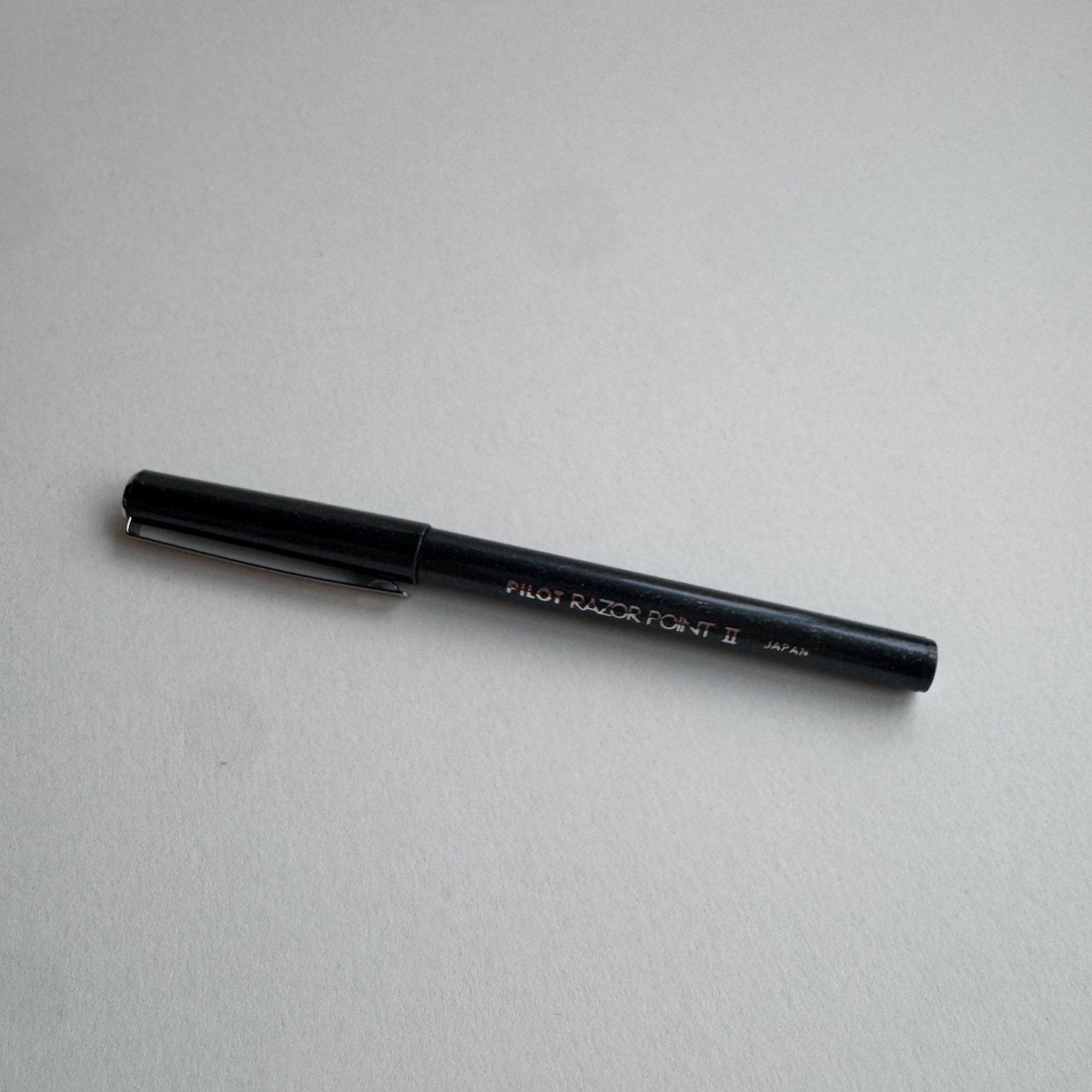 Pilot Razor Point Pen II 0.2mm Super Fine Black