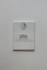 Parcel Press Watercolor Crescent Moon Stationery - Set of 8