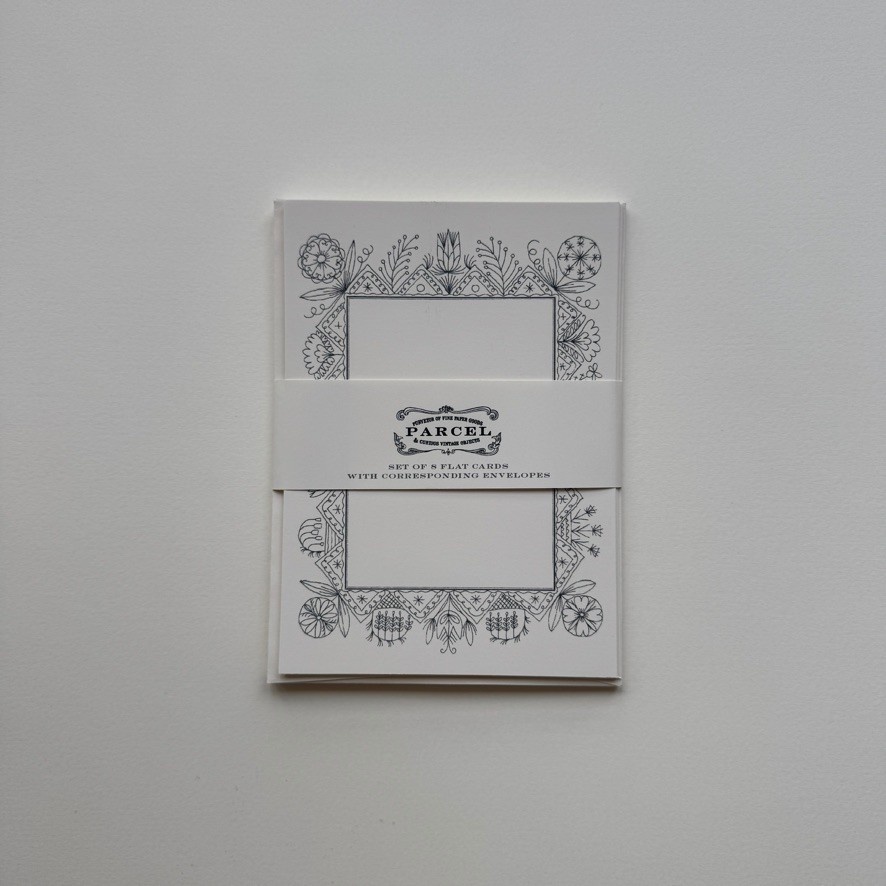 Parcel Press Folk Floral Frame - Set of 8