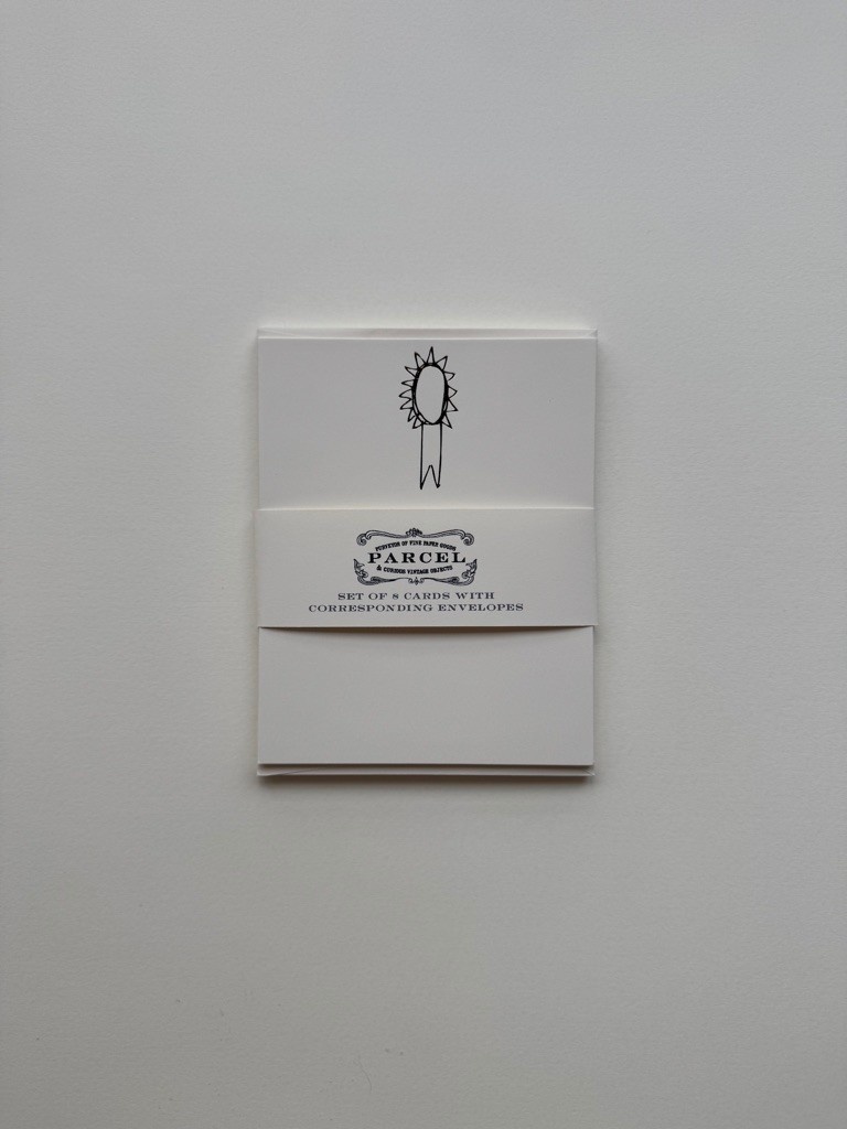 Parcel Press Prize Ribbon Gold Foil Pressed Stationery -Set of 8