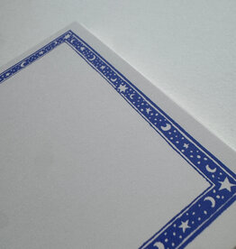 Parcel Press Blue Star Banner Stationery - Set of 8