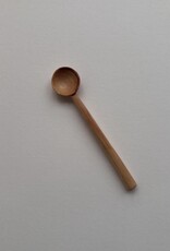 Hand Carved Olivewood Sugar Spoon - 5.5"