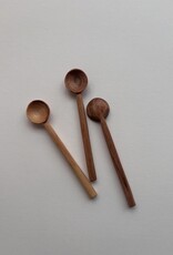 Hand Carved Olivewood Sugar Spoon - 5.5"