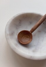 Hand Carved Olivewood Sugar Spoon - 5.5"
