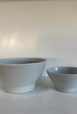 Common Everyday White Porcelain Rice Bowl - 7" Large