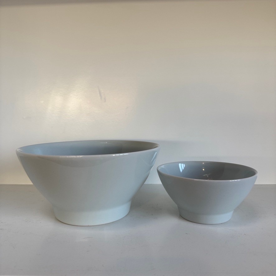 Common Everyday White Porcelain Rice Bowl - 7" Large