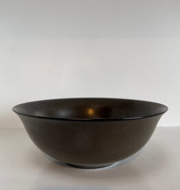 Alongu Alongu Bowl 7.75" Tenmoku Brown