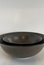 Alongu Alongu Bowl Tenmoku Brown -7.75"