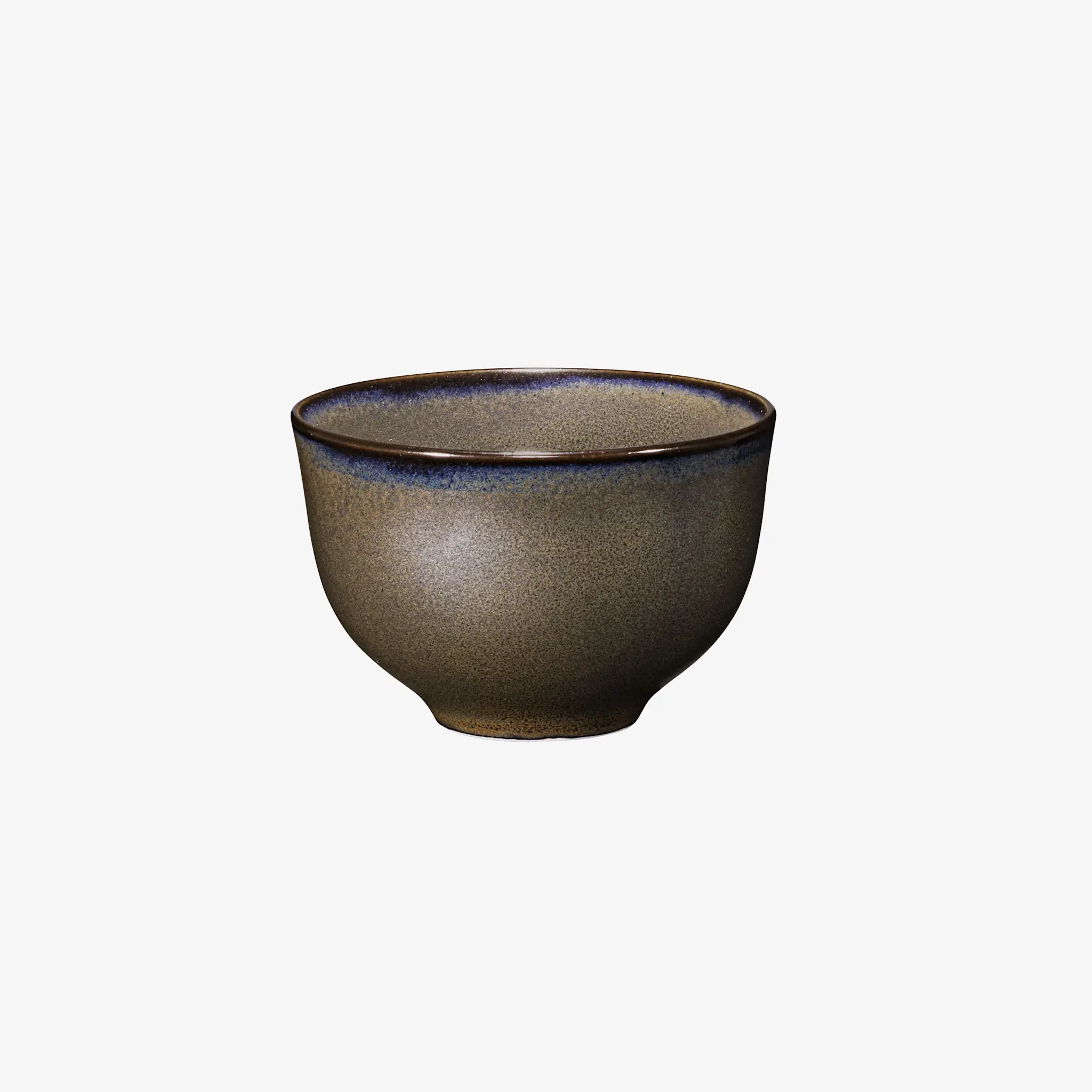 Alongu Alongu Teacup 3.5" Tenmoku Brown