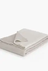 Cashmere + Merino Wool Blanket - Beige Single-  79" x 55"