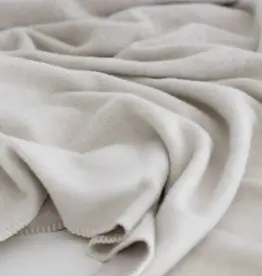 Cashmere + Merino Wool Blanket - Beige Single-  79" x 55"