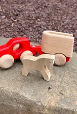 Bajo Red Car with Horse