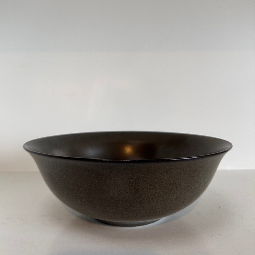 Alongu Alongu Bowl 6" Tenmoku Brown
