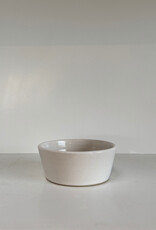 Bad Dogs Studio Bad Dogs Studio Tapered Stacking Bowl - White 3.75"