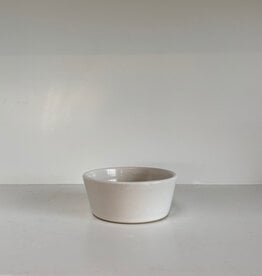 Bad Dogs Studio Bad Dogs Studio Tapered Stacking Bowl - White 3.75"