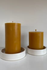 Bad Dogs Studio Bad Dogs Studio Straight and Simple Dish- White 3.5"